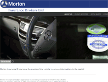 Tablet Screenshot of mortoninsurance.co.uk